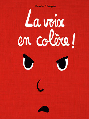cover image of La voix des emotions et la petite souris--La voix en colère